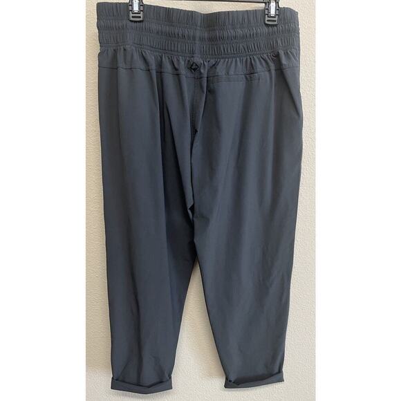 Prana Jogger Pants Women's Size L Stretch Cuffed Drawstring Pockets - Picture 4 of 9